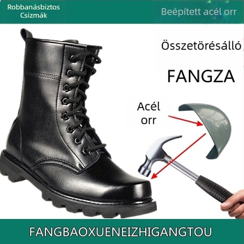 Dedicated vízálló kültéri bakancs, uniszex felnőtteknek, katonai stílus