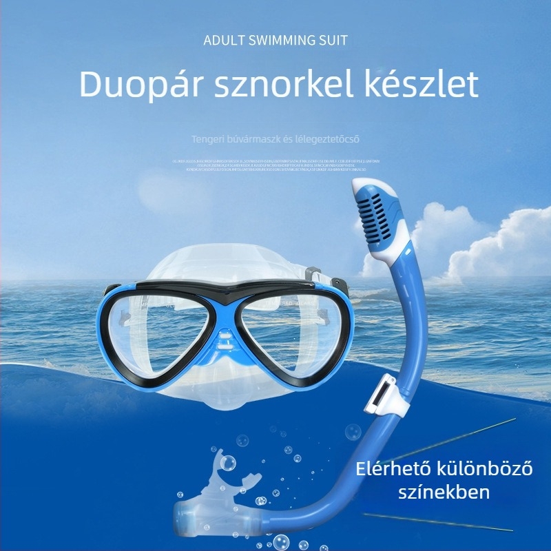 Gyerekeknek szilikonból készült búvár szemüveg teljesen száraz snorkel készlettel