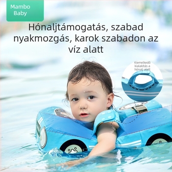 Mambobaby gyerekeknek szóló felfújható úszógyűrű — PU anyagból készült burkolat + Pearl Foam belső, úszáshoz