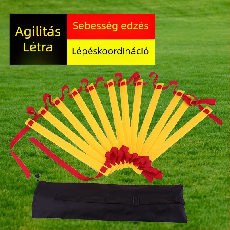 Futball-agilitási létra edzéshez – sebesség és lépéskoordináció