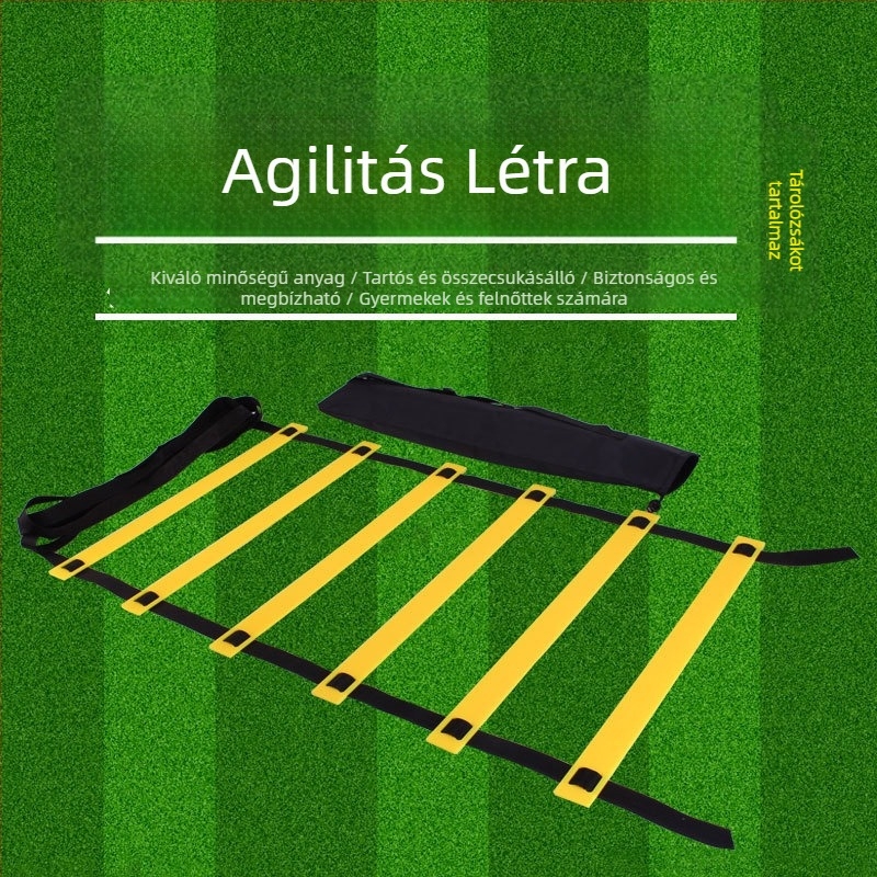 Futball-agilitási létra edzéshez – sebesség és lépéskoordináció