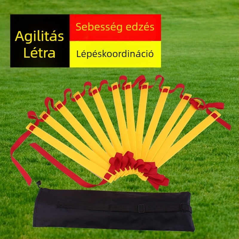 Futball-agilitási létra edzéshez – sebesség és lépéskoordináció