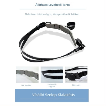 Teljesen száraz snorkel Dry-Top szeleppel és élelmiszer-minőségű szilikon szájrésze felnőtteknek
