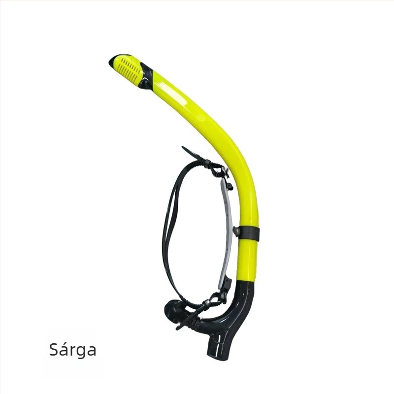 Teljesen száraz snorkel Dry-Top szeleppel és élelmiszer-minőségű szilikon szájrésze felnőtteknek