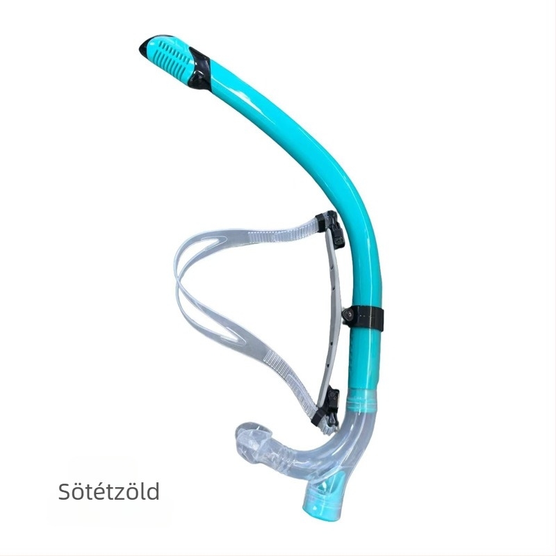 Teljesen száraz snorkel Dry-Top szeleppel és élelmiszer-minőségű szilikon szájrésze felnőtteknek