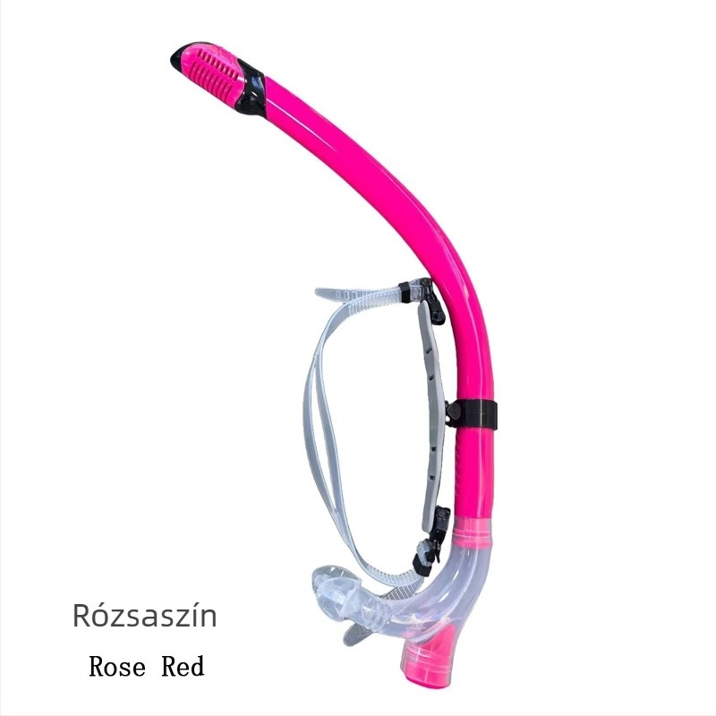 Teljesen száraz snorkel Dry-Top szeleppel és élelmiszer-minőségű szilikon szájrésze felnőtteknek