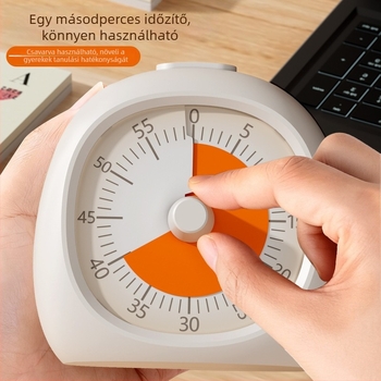 Elektronikus tanulási időzítő – műanyag ház, elemmel működő, analóg kijelző, Still Moving