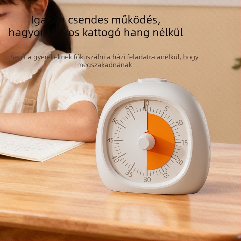 Elektronikus tanulási időzítő – műanyag ház, elemmel működő, analóg kijelző, Still Moving