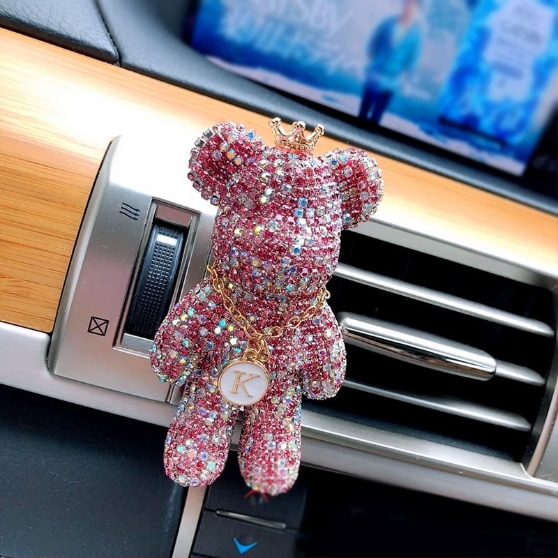 Maniano rhinestone cartoon autóillatosító – testreszabható dekoráció