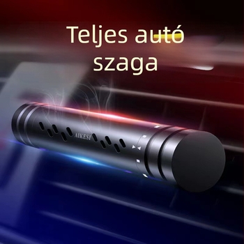 Autó illatosító a légkondi ventillációjához, ötvözet tartó, tömör típus, jázmin illat, 10–20 ml, 61–90 nap párolgási idő