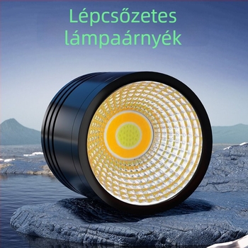 Akvarisztikai LED lámpa növényekhez, teljes spektrum, háromszín állítható, csipeszes lámpa, alumínium ötvözet test, 7W