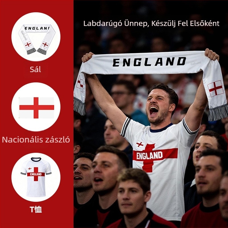 Meijia 2026 Labdarúgó torna fan sál – egyedi logó, szatén anyag, logónyomtatás, futball rajongói kiegészítője, gyártási ciklus 7–15 nap