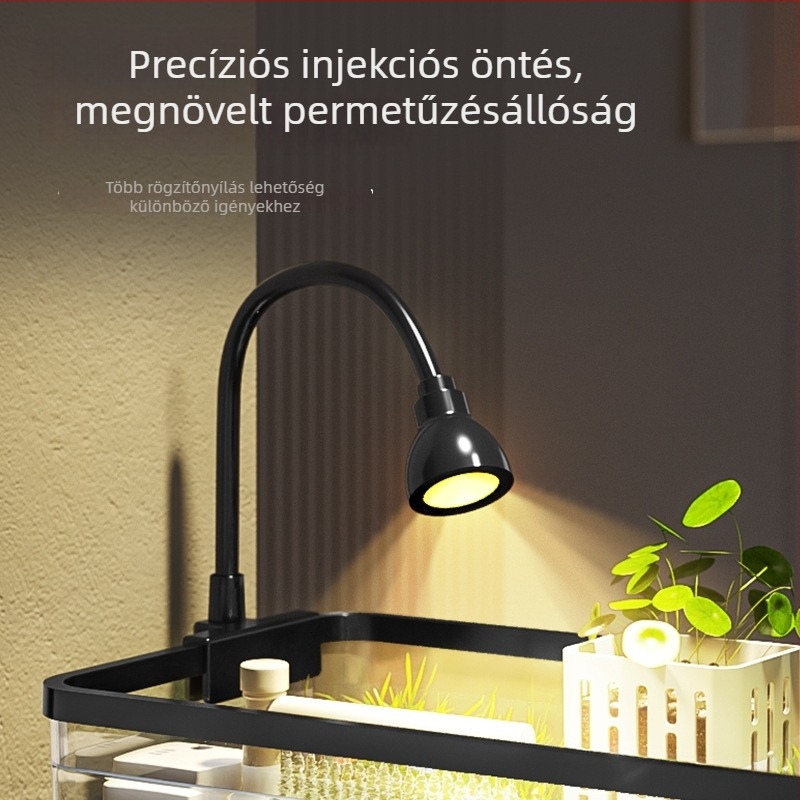 LED akváriumi lámpa teljes spektrummal, növényekhez, 3W - Kuo Court