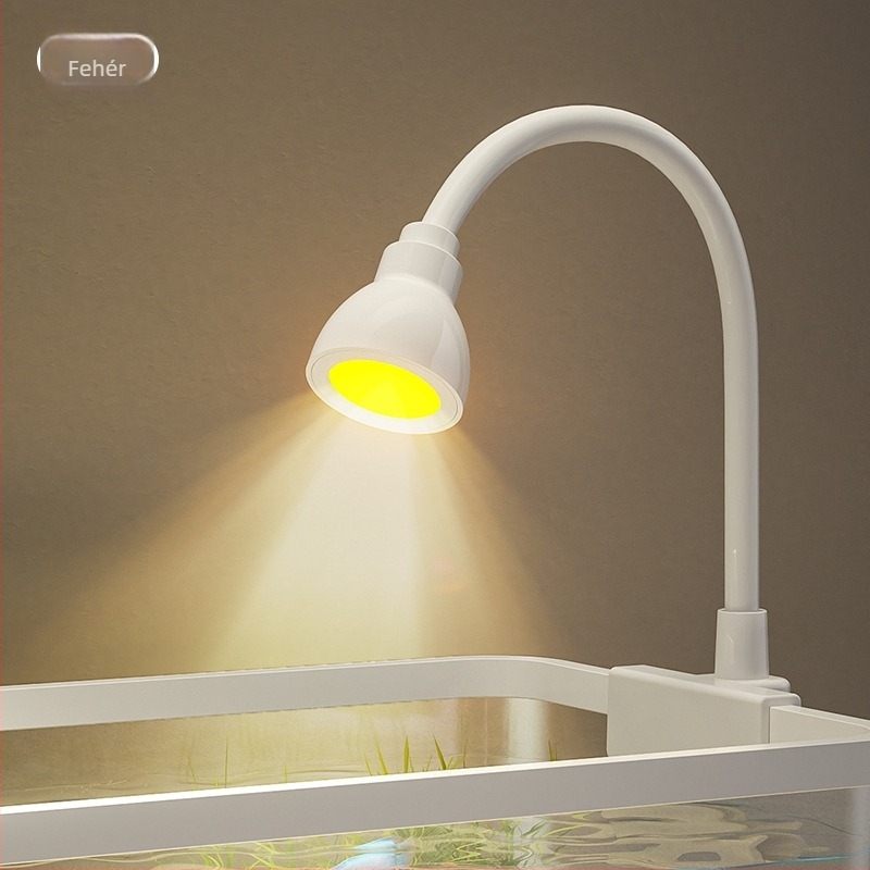 LED akváriumi lámpa teljes spektrummal, növényekhez, 3W - Kuo Court