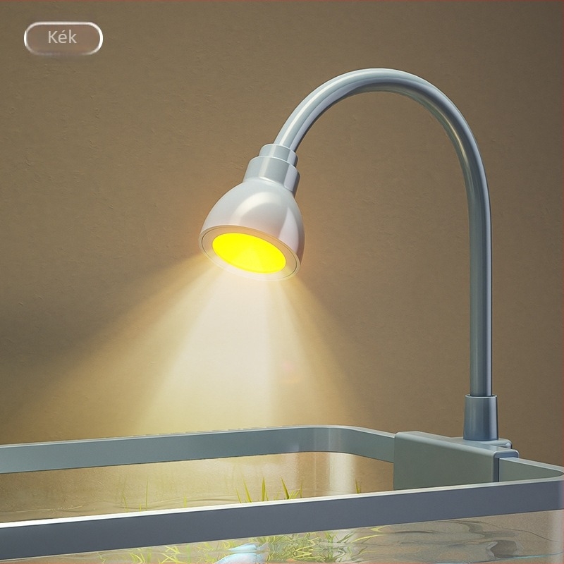 LED akváriumi lámpa teljes spektrummal, növényekhez, 3W - Kuo Court