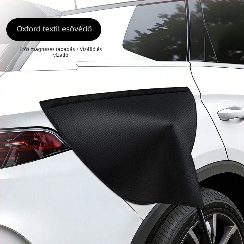 EV töltőport esővédő sapka, Töltőport védő sapka (PVC; Modell 9875; Alkalmas különböző elektromos jármű modellekhez; Cél: Védő használat)