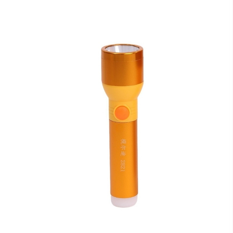 LED zseblámpa kültéri kirándulásokhoz és vészvilágításhoz, újratölthető, alumínium ötvözet + műanyag, 2000 mAh, LED fényforrás, 200-500 m hatótáv, multifunkcionális