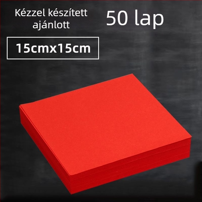 Kétoldalas piros Xuan papír vágáshoz, A4 méret, Anyag: KT tábla, Import nélkül, Márka: Másik, Kategória: Boldog szó