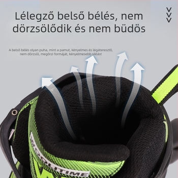 Kezdő roller-skates – uniszex felnőttek és gyerekek számára, állítható méret