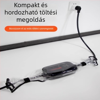 Kültéri vízálló védőfedél hosszabbítóhoz, csatlakozópanelhez és töltőhöz
