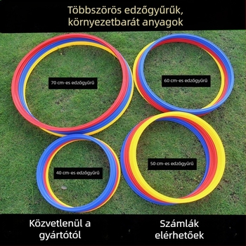 Futball edzőgyűrű – ABS anyagú, Huaju márkájú edzőeszköz