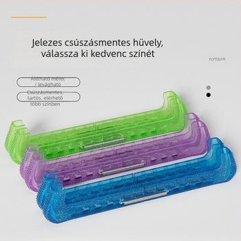 Stepper korcsolya pengévédők - kemény védőburkolat korcsolyákhoz, pengeméret 30 mm, műanyag burkolat, környezetbarát pengem