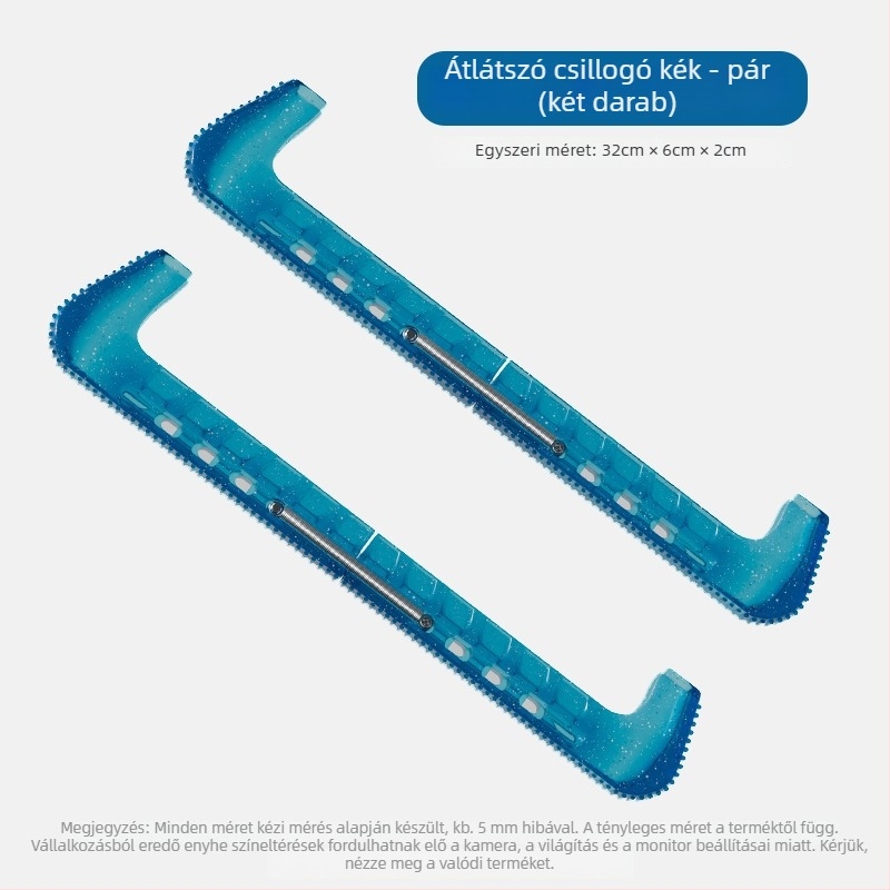 Stepper korcsolya pengévédők - kemény védőburkolat korcsolyákhoz, pengeméret 30 mm, műanyag burkolat, környezetbarát pengem