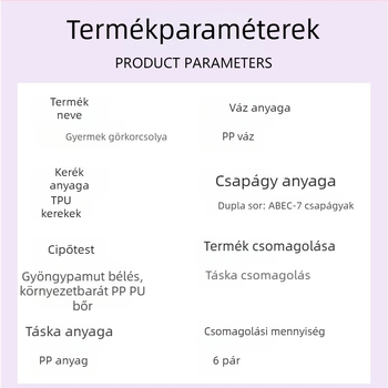Gyerekeknek szóló állítható méretű inline korcsolya fiúknak és lányoknak, kezdőknek, két az egyben, csúszásmentes kültéri cipő