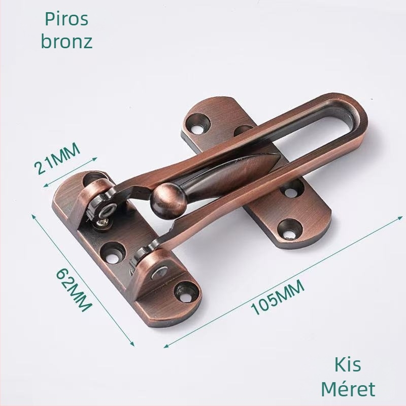 Cinkötvözet lopás elleni ajtózár lánccal – Wei Jia Xing, modern egyszerű stílus