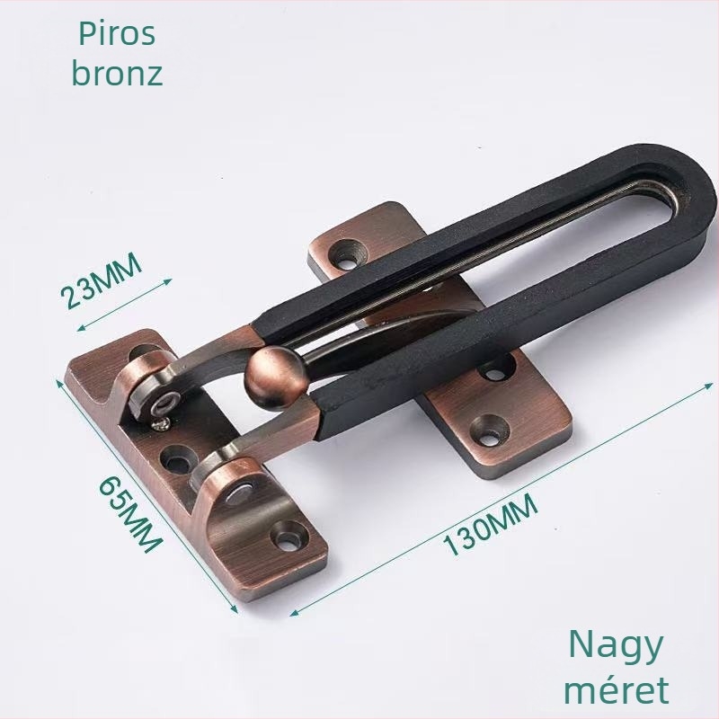 Cinkötvözet lopás elleni ajtózár lánccal – Wei Jia Xing, modern egyszerű stílus