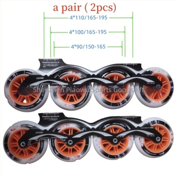 Eagle görkorcsolya kiegészítő: alumíniumötvözet vázzal és kerekekkel, egy soros kerék, univerzális illeszkedés