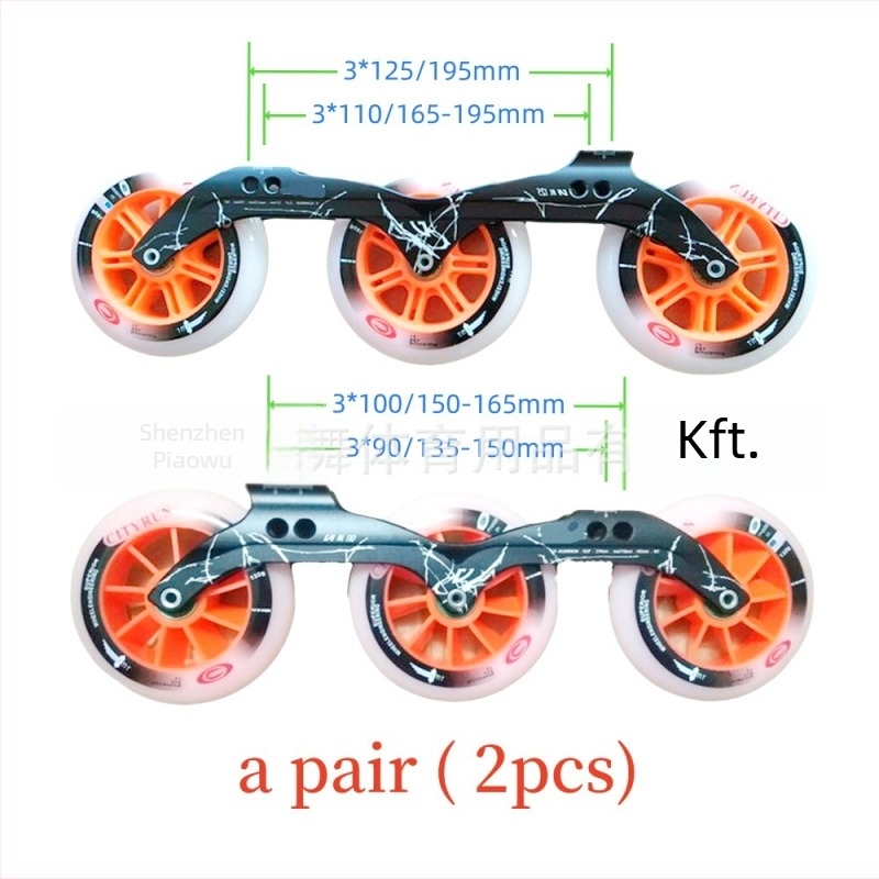 Eagle görkorcsolya kiegészítő: alumíniumötvözet vázzal és kerekekkel, egy soros kerék, univerzális illeszkedés