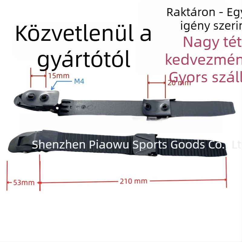 Gördülőkorcsolya univerzális csat rész — PU+ háló felső rész; gumírozott talp; egysoros kerekek; PA66 kerékanyag; 4 csavar a csomagban