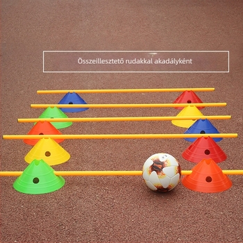 Huaju Futball-edzés akadályok – PE anyagú edzőeszközök futballhoz és más labdasportokhoz