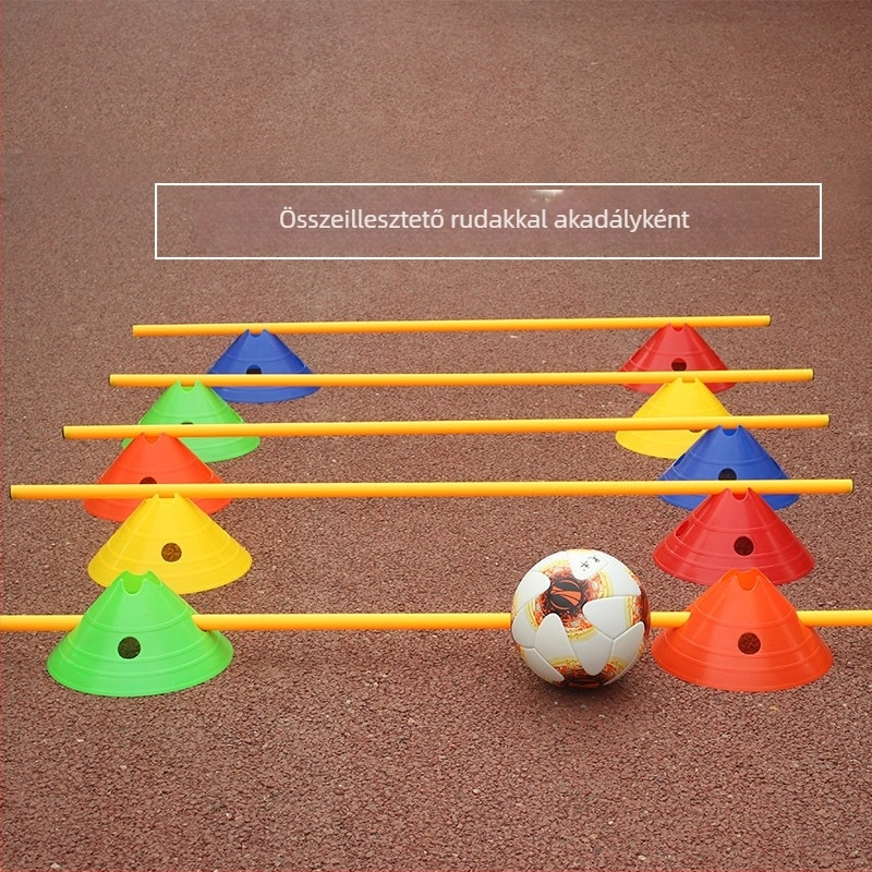 Huaju Futball-edzés akadályok – PE anyagú edzőeszközök futballhoz és más labdasportokhoz