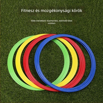 NAILI Agilitási Kör Edzéshez – PP anyag; Terméktípus: edzősegédeszköz; Sport: futball; Alkalmazható: futball és lábtenisz