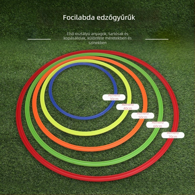 NAILI Agilitási Kör Edzéshez – PP anyag; Terméktípus: edzősegédeszköz; Sport: futball; Alkalmazható: futball és lábtenisz