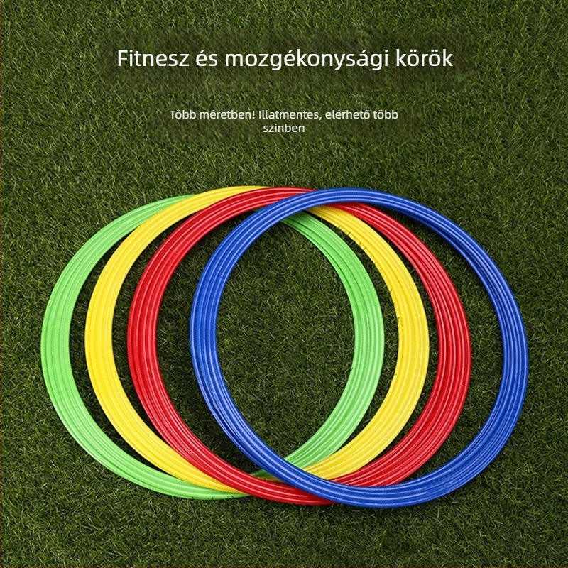 NAILI Agilitási Kör Edzéshez – PP anyag; Terméktípus: edzősegédeszköz; Sport: futball; Alkalmazható: futball és lábtenisz