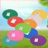 Futball-edzés korong akadályos matrac - PVC, Naili márka, edző segédeszközök