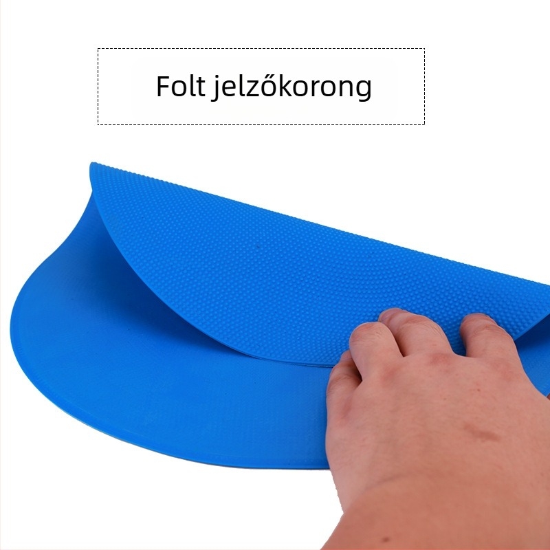 Futball-edzés korong akadályos matrac - PVC, Naili márka, edző segédeszközök