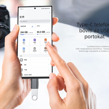 Type-C USB 3.2 női adapter – 10Gbps, ház cink ötvözetből, kompatibil USB 3.0/2.0, Modell SBT-158, Márka nobafu/sbtool