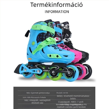 Gyerekeknek szóló állítható inline korcsolyák kezdőknek
