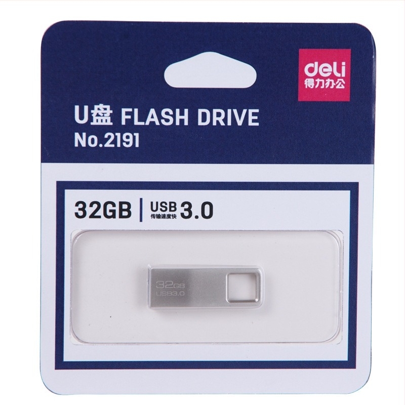 Deli USB Flash Drive – modellek: 3721/3722/3723/3755/3753/3756/2191/2192/2173; kompatibil számítógépekkel