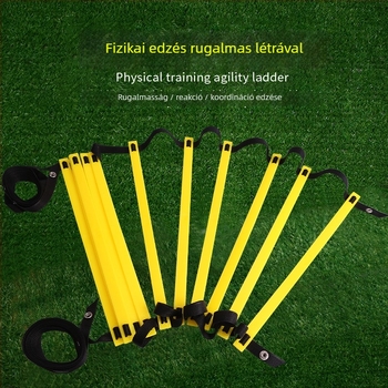 NAILI PP Agility Ladder összekapcsoló csattal futball-edzéshez – Edzői segédeszköz