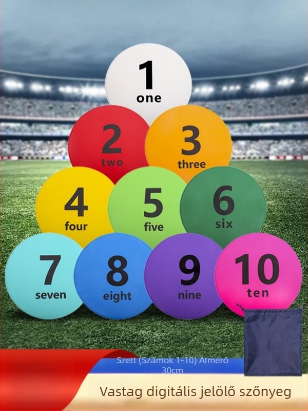 Futball-edzés céltáblás matrac, testreszabható, TPE anyag