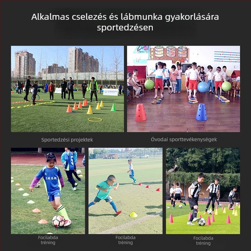 Edzéssegédek a futballhoz - anyag: PE; testreszabás: Igen; márka Brown; alkalmazható sportok: Futball