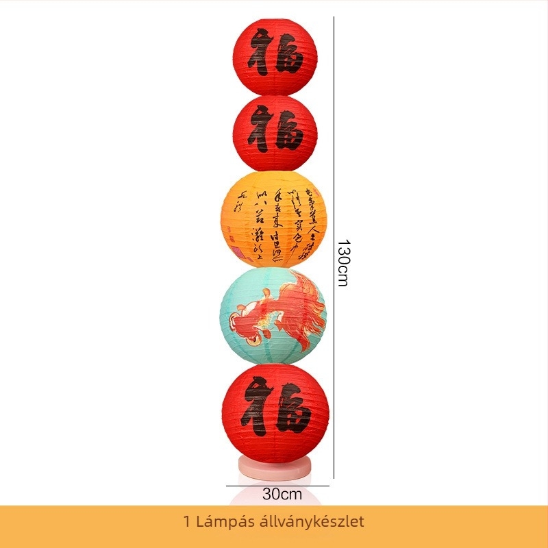 100 napos ünnepi jelenet textil háttere, kínai stílus, telihold motívum, rituális kellékek fiúknak és lányoknak