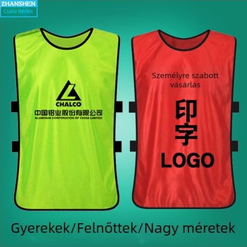 Csapatsporokra edző mellény - poliészter anyag, mind az évszakokban használható, uniszex, termékszám AS1