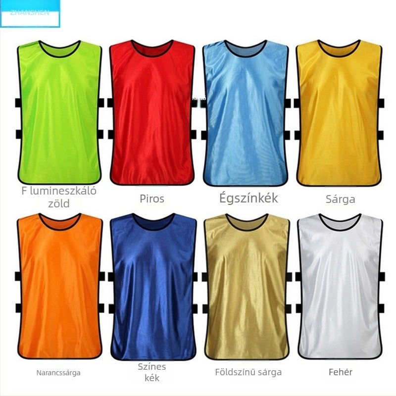 Csapatsporokra edző mellény - poliészter anyag, mind az évszakokban használható, uniszex, termékszám AS1