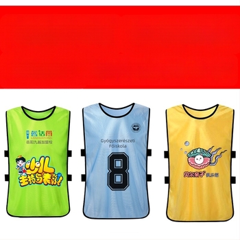 Futball edző mellény, uniszex, poliészter anyag, vastagított verzió, minden évszakhoz